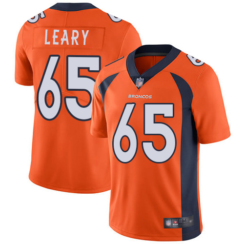 Men Denver Broncos #65 Ronald Leary Orange Team Color Vapor Untouchable Limited Player Football NFL Jersey